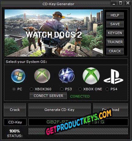 what is the serial key of watch dogs